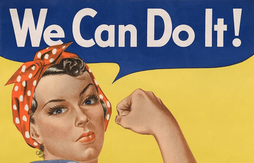 We can do it - Rosie the Riveter image