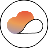 Abstract icon representing cloud technologies